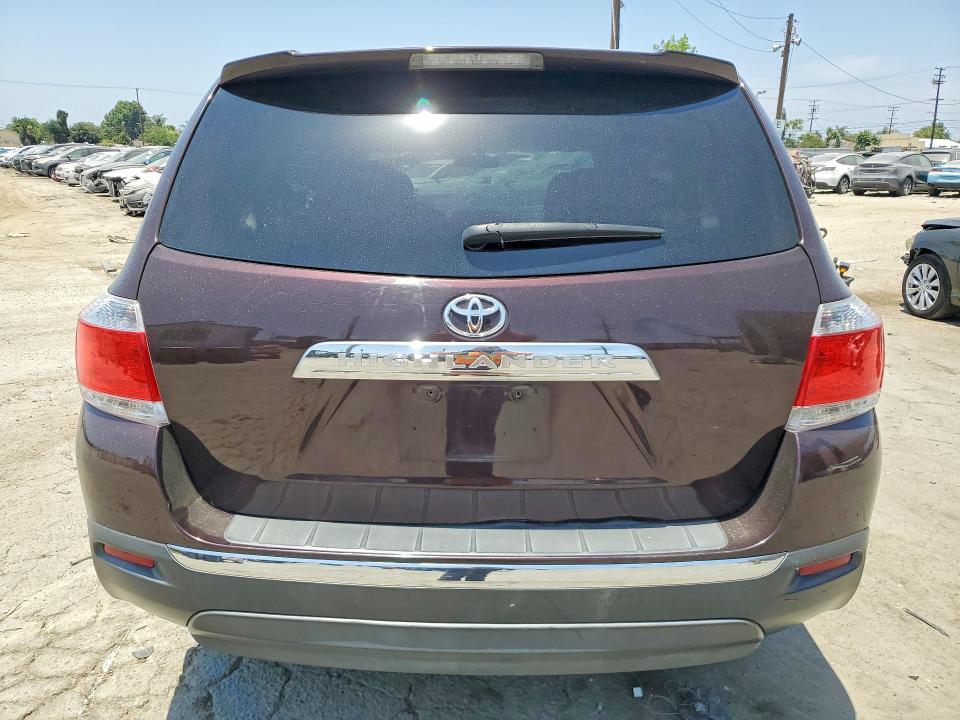 2012 Toyota VIN 5TDZA3EH7CS030702 COPART salvage auction — FRONT END, Ca - Salvage Certificate, sold $3,400 on 2026-07-30 (photo 6)
