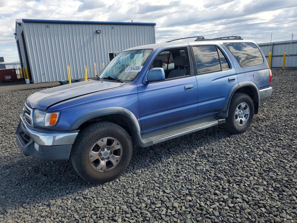 2000 Toyota 4runner VIN JT3GN86R7Y0142253 COPART salvage auction — FRONT END, Wa - Bill Of Sale, sold $975 on 2026-07-15 (photo 1)