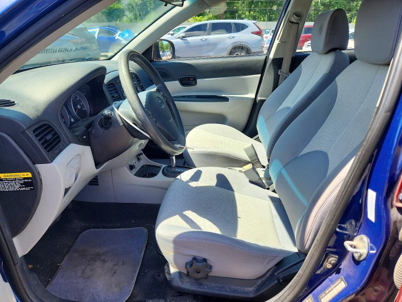 2010 Hyundai Accent VIN KMHCN4AC7AU456047 COPART salvage auction — SIDE, Pa - Certificate Of Salvage, sold $400 on 2026-07-20 (photo 7)
