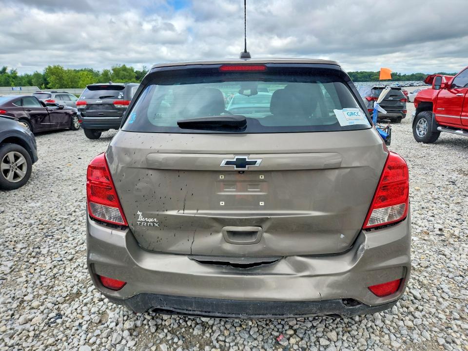 2020 Chevrolet VIN KL7CJKSB0LB353512 COPART salvage auction — FRONT END, Mi - Certificate Of Title, sold $850 on 2026-07-30 (photo 6)