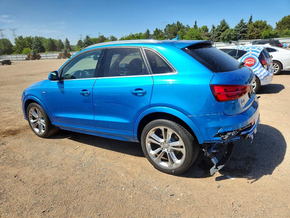 2016 Audi Q3 VIN WA1GFCFS4GR010585 COPART salvage auction — REAR END, Il - Salvage Certificate, sold $2,400 on 2026-07-23 (photo 2)