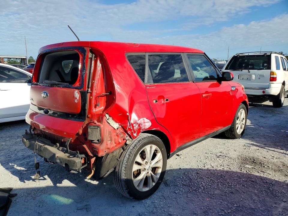 2016 Kia Soul VIN KNDJP3A52G7838060 COPART salvage auction — REAR END, Fl - Cert Of Title Slvg Rebuildable, sold $1,100 on 2026-07-07 (photo 3)