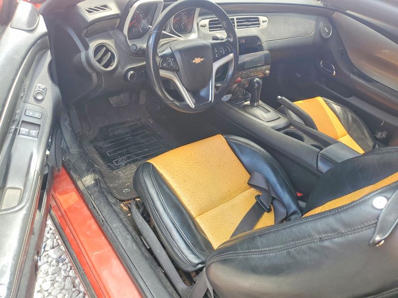 2012 Chevrolet Camaro VIN 2G1FC1E38C9191566 COPART salvage auction — FRONT END, Oh - Dealer Only Salvage Title, sold $1,000 on 2026-07-09 (photo 8)
