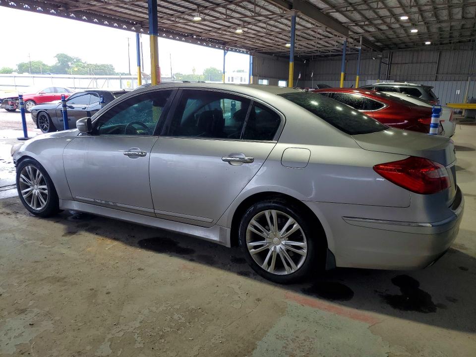 2012 Hyundai Genesis VIN KMHGC4DD0CU200864 COPART salvage auction — FRONT END, Tx - Salvage Vehicle Title, sold $225 on 2026-07-14 (photo 2)