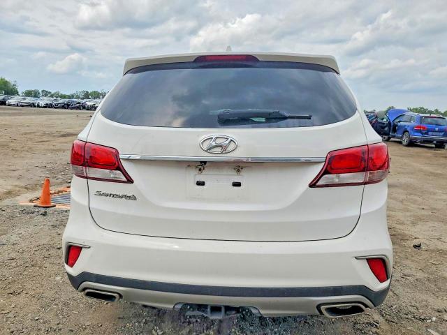 2017 Hyundai Santa fe VIN KM8SN4HF5HU175273 COPART salvage auction — FRONT END, Va - Cert Of Title - Salvage, sold $1,950 on 2026-07-08 (photo 6)