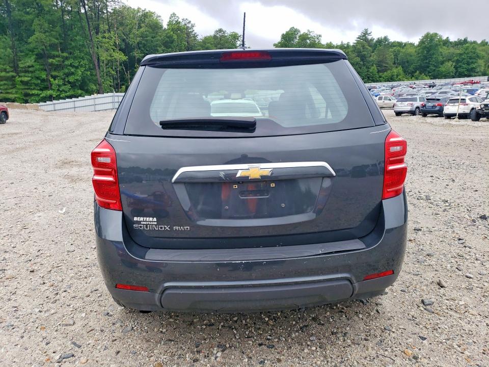 2017 Chevrolet VIN 2GNFLEEK6H6155672 COPART salvage auction — FRONT END, Ma - Cert Of Title-Salvage, sold $200 on 2026-07-29 (photo 6)