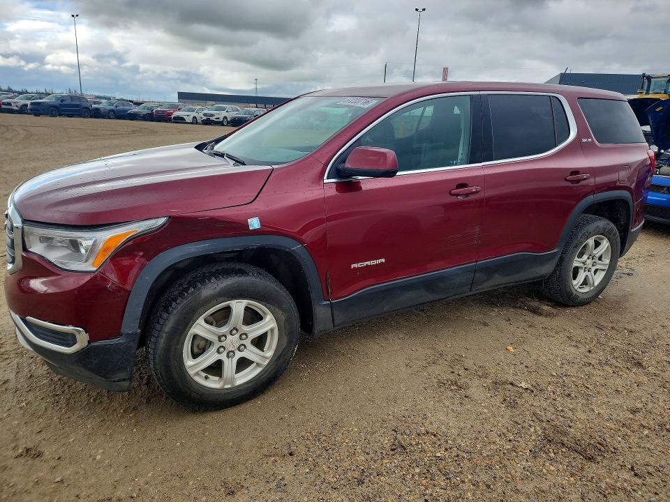 2017 Gmc Acadia VIN 1GKKNKLA9HZ162487 COPART salvage auction — REAR END, Ab - Bos - Salvage, sold $2,450 on 2026-07-09 (photo 1)