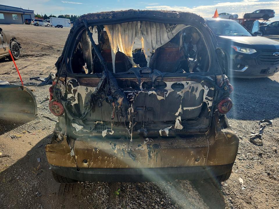 2008 Smart Fortwo VIN WMEEJ31X28K164545 COPART salvage auction — BURN, Il - Junking Cert Of A Vehicle, sold $225 on 2026-07-16 (photo 6)