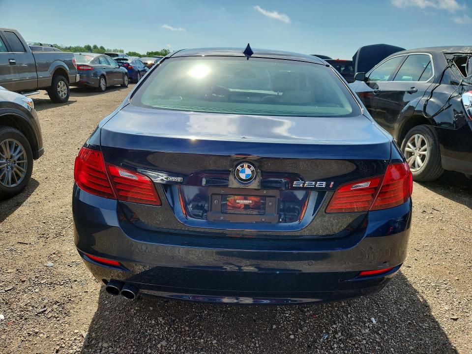 2016 BMW 5er VIN WBA5A7C51GG643071 COPART salvage auction — FRONT END, Il - Salvage Certificate, sold $4,300 on 2026-07-14 (photo 6)