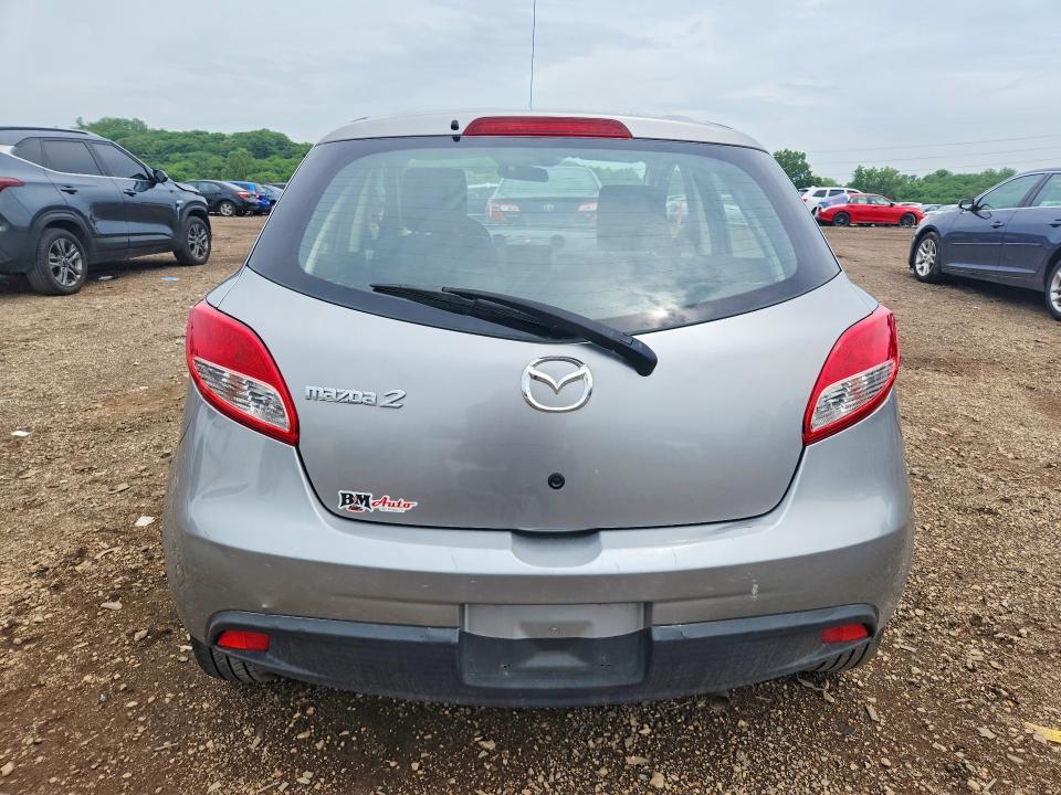 2011 Mazda 2 VIN JM1DE1HZ6B0105348 COPART salvage auction — FRONT END, Il - Salvage Certificate, sold $400 on 2026-07-31 (photo 6)