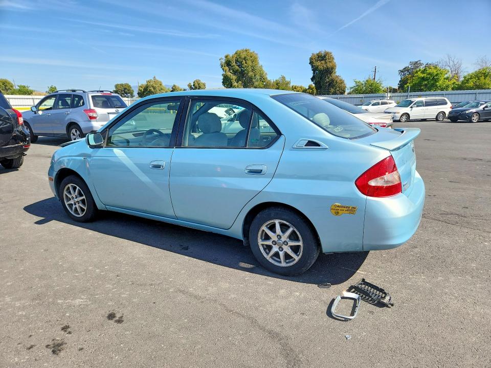 2002 Toyota Prius VIN JT2BK18U120044567 COPART salvage auction — FRONT END, Ca - Salvage Certificate, sold $200 on 2026-07-06 (photo 2)