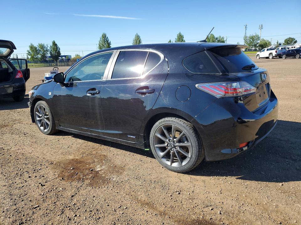 2012 Lexus Ct VIN JTHKD5BH1C2063094 COPART salvage auction — FRONT END, Ab - Bos - Salvage, sold $2,550 on 2026-07-28 (photo 2)