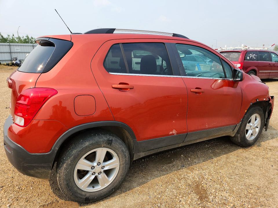 2016 Chevrolet Trax VIN 3GNCJPSB7GL215929 COPART salvage auction — FRONT END, Ab - Bos - Salvage, sold $750 on 2026-07-09 (photo 3)