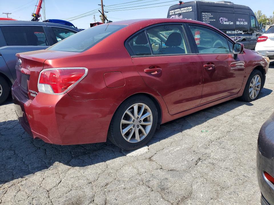 2013 Subaru Impreza VIN JF1GJAC61DH023477 COPART salvage auction — FRONT END, Salvage Title, sold $1,450 on 2026-07-16 (photo 3)