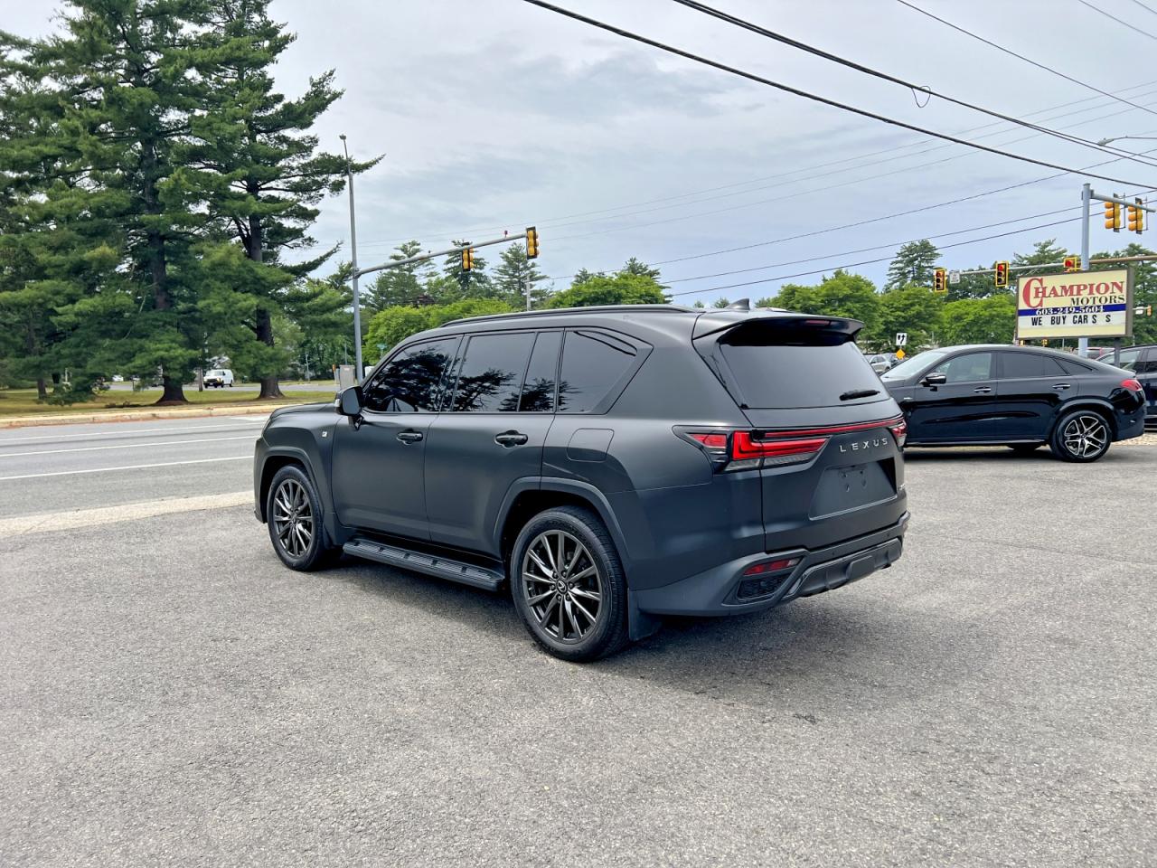 2023 Lexus LX 600 VIN JTJMB7CX6P4024686 COPART salvage auction — Minor Dent/Scratches, NY - CERTIFICATE OF TITLE (P), sold $88,000 on 2026-07-07 (photo 3)