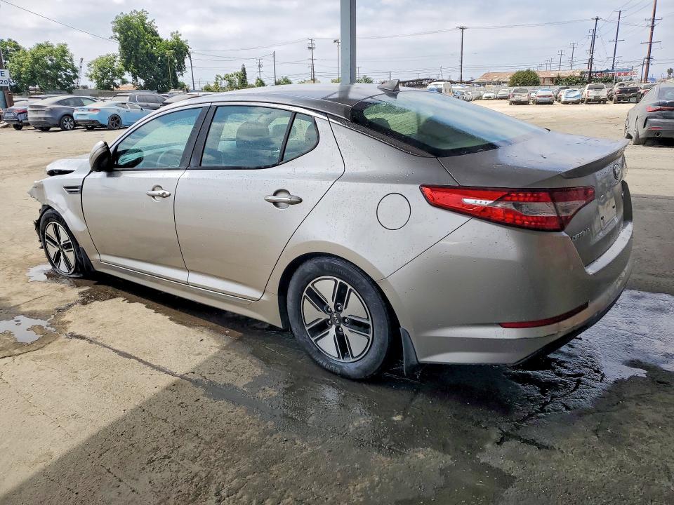 2012 Kia VIN KNAGM4AD4C5021837 COPART salvage auction — FRONT END, Ca - Salvage Certificate, sold $425 on 2026-07-02 (photo 2)