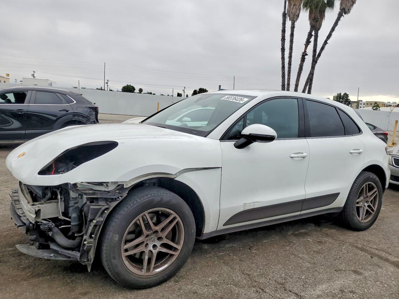 2019 Porsche Macan VIN WP1AA2A52KLB03718 COPART salvage auction — Front End, CA - SALVAGE CERTIFICATE, sold $9,900 on 2026-07-10 (photo 1)