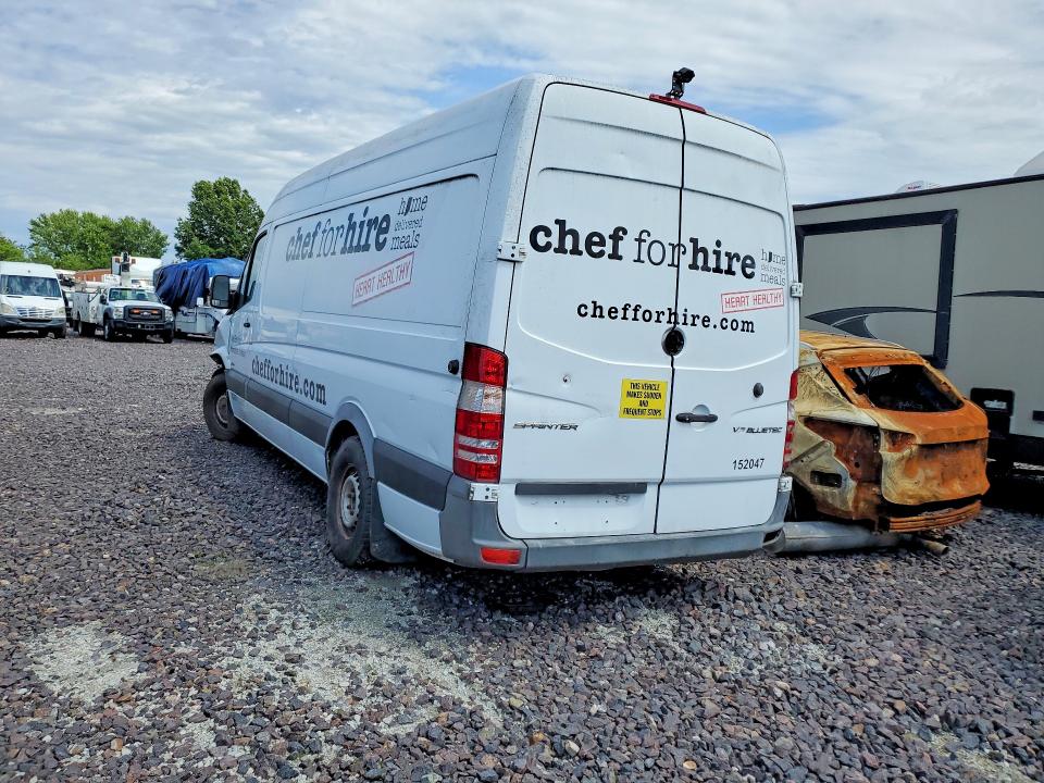 2015 Freightliner Sprinter 2500 VIN WDYPE8CCXFP136127 COPART salvage auction — FRONT END, IN - CERT OF TITLE-SALVAGE TITLE (P), sold $275 on 2026-07-22 (photo 2)
