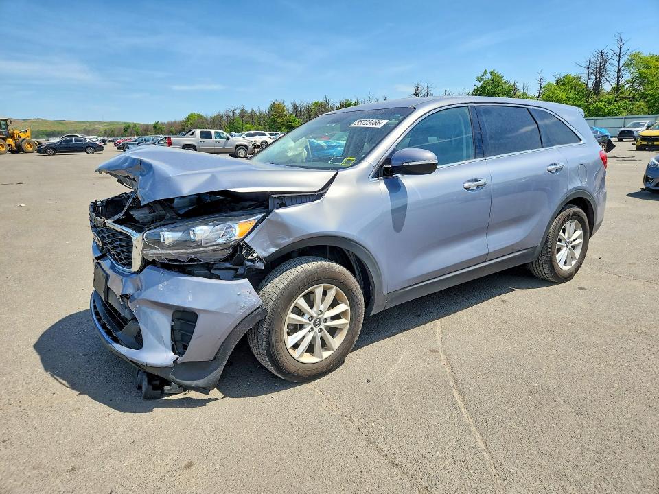 2019 Kia VIN 5XYPG4A30KG610939 COPART salvage auction — FRONT END, Ny - Mv-907A Salvage Certificate, sold $2,600 on 2026-07-15 (photo 1)