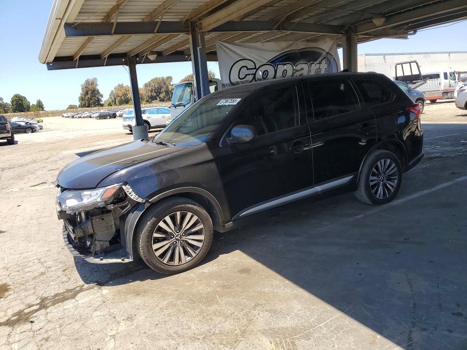 2020 Mitsubishi Outlander VIN JA4AD2A37LZ046397 COPART salvage auction — FRONT END, Ca - Salvage Certificate, sold $2,200 on 2026-07-28 (photo 1)