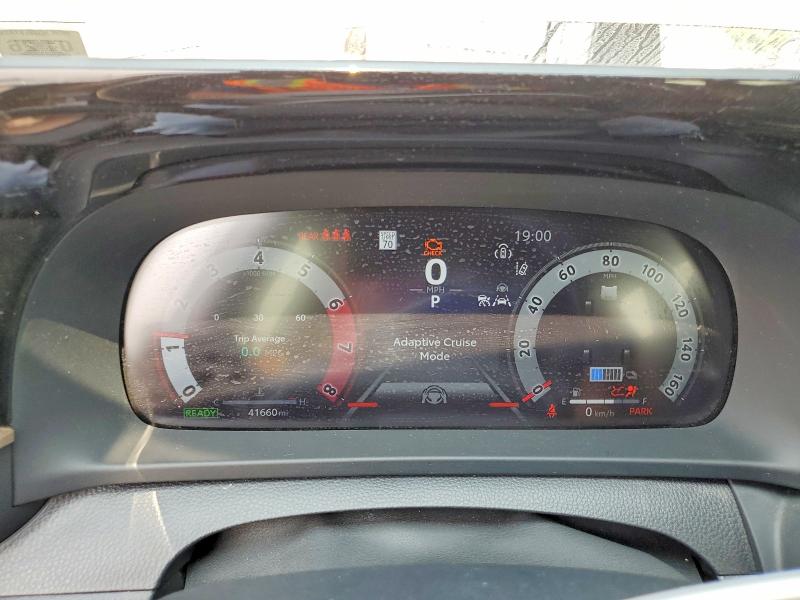 2025 Toyota Crown signia VIN JTDACAAJ4S3000173 COPART salvage auction — FRONT END, Tx - Salvage Vehicle Title, sold $15,500 on 2026-07-28 (photo 9)