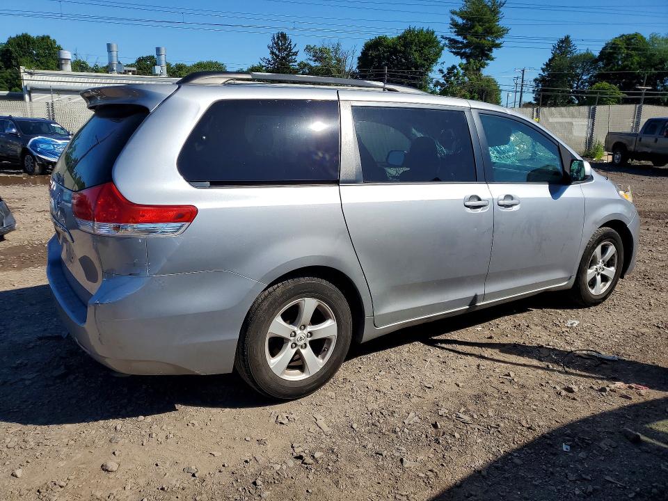 2011 Toyota Sienna VIN 5TDKK3DC0BS015929 COPART salvage auction — FRONT END, PA - CERTIFICATE OF SALVAGE, sold $30 on 2026-07-27 (photo 3)
