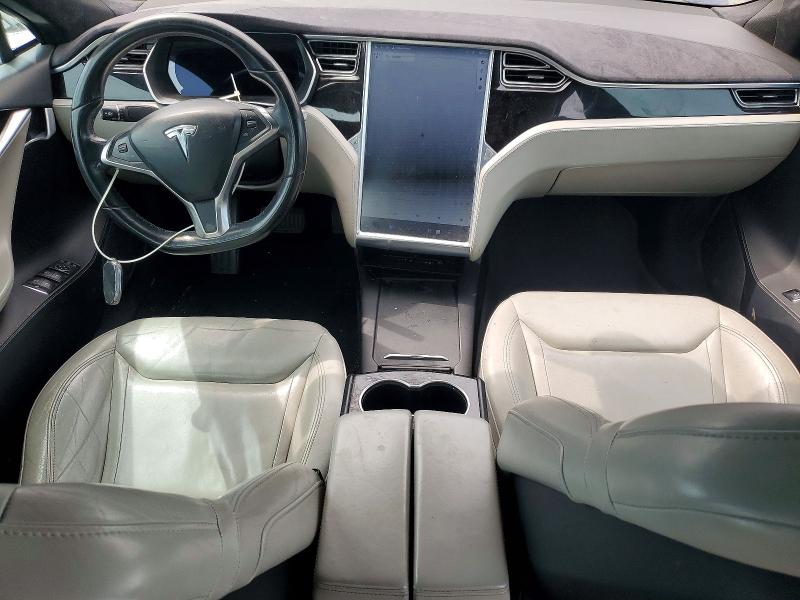 2016 Tesla Model s VIN 5YJSA1E22GF136812 COPART salvage auction — REAR END, OR - CERTIFICATE OF TITLE, sold $4,150 on 2026-07-21 (photo 8)