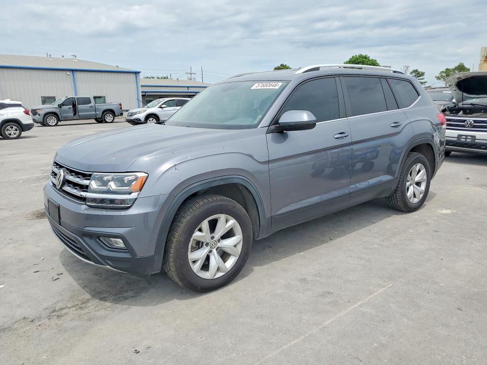 2019 Volkswagen Atlas VIN 1V2DR2CA8KC597356 COPART salvage auction — HAIL, OK - CERT OF TITLE-SALVAGE, sold $4,200 on 2026-08-05 (photo 1)