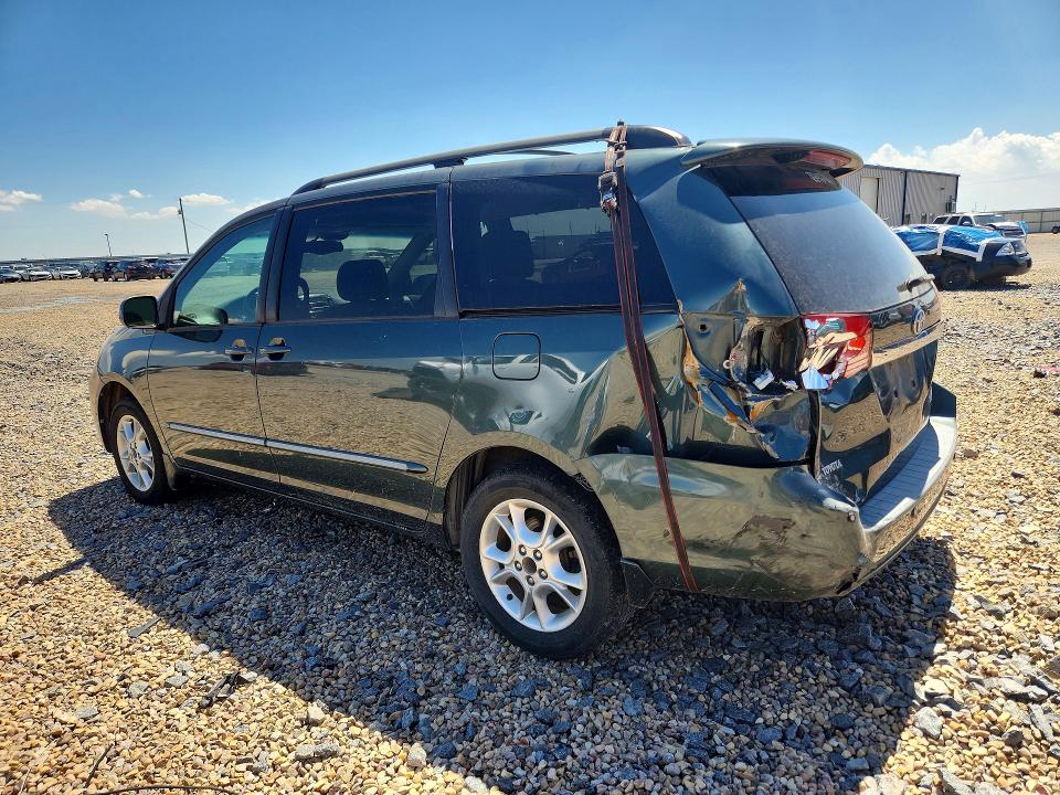 2004 Toyota Sienna VIN 5TDZA22C14S149298 COPART salvage auction — REAR END, TX - SALVAGE VEHICLE TITLE, sold $350 on 2026-07-21 (photo 2)