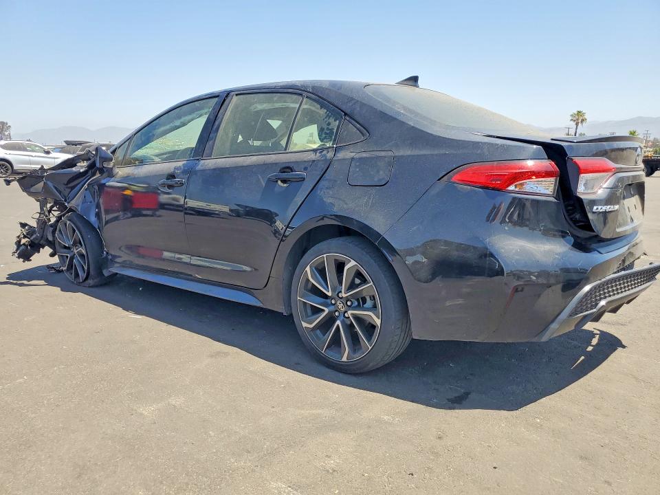 2020 Toyota Corolla VIN JTDS4RCE8LJ052077 COPART salvage auction — FRONT END, Ca - Salvage Certificate, sold $1,050 on 2026-07-06 (photo 2)