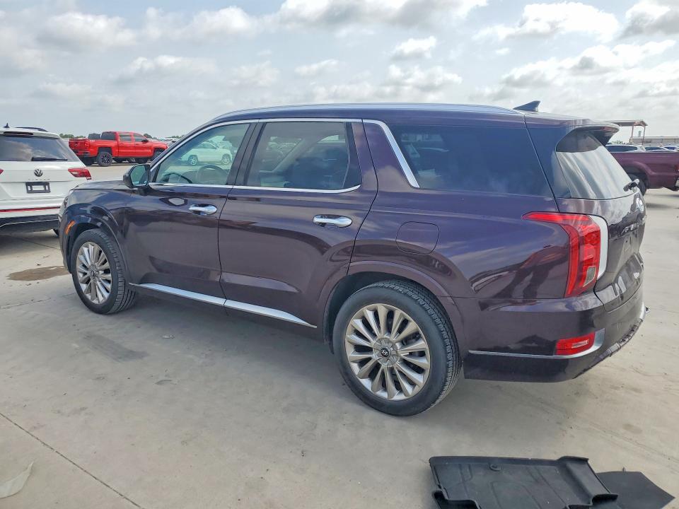 2020 Hyundai VIN KM8R54HE3LU142559 COPART salvage auction — REAR END, TX - SALVAGE VEHICLE TITLE (P), sold $9,100 on 2026-07-16 (photo 2)