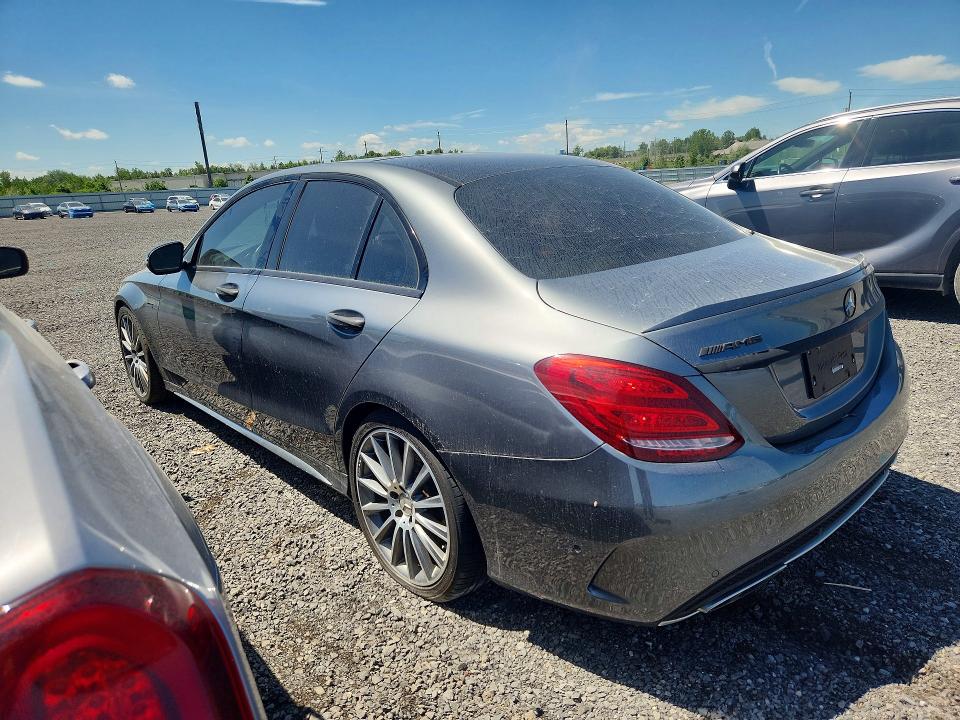 2018 Mercedes-benz C class VIN 55SWF6EB2JU270239 COPART salvage auction — MINOR DENT/SCRATCHES, On - Permit No Brand - Unfit (P), sold $23,100 on 2026-07-22 (photo 2)