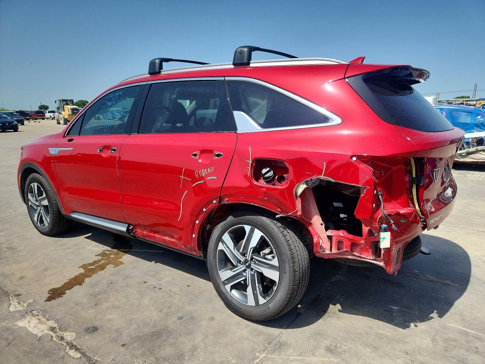 2023 Kia Sorento VIN KNDRMDLH2P5206759 COPART salvage auction — REAR END, Tx - Salvage Vehicle Title, sold $11,200 on 2026-07-09 (photo 2)