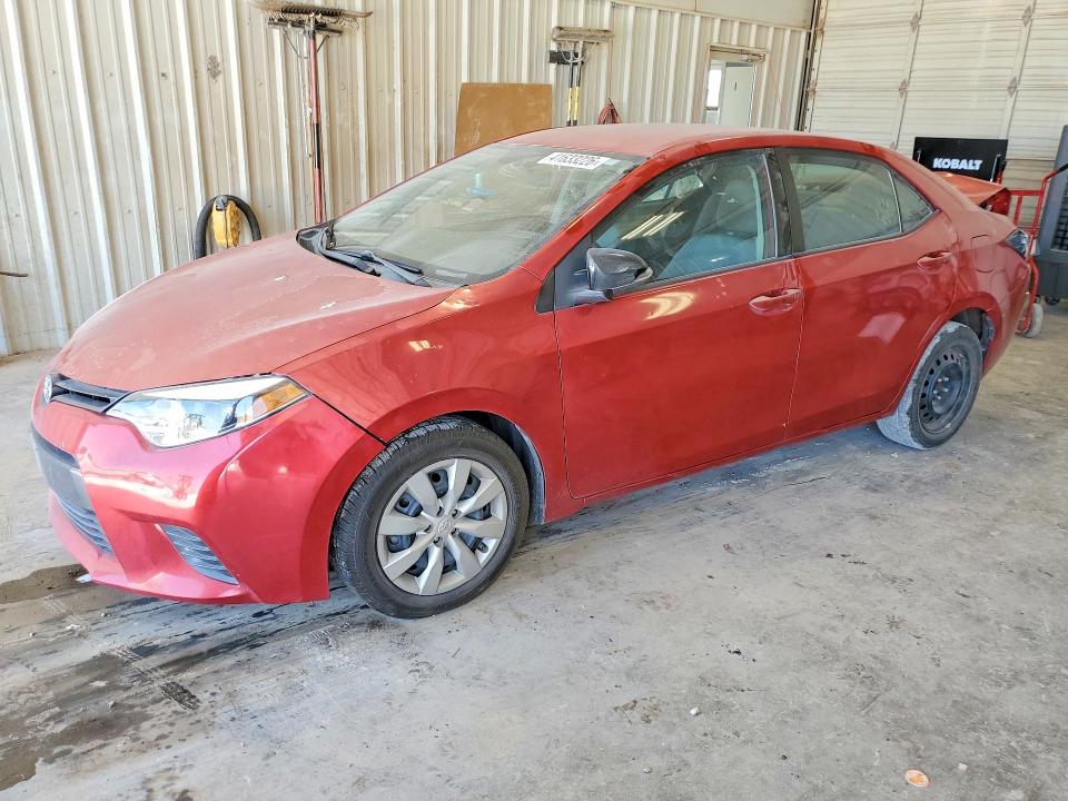 2015 Toyota Corolla VIN 5YFBURHE4FP255346 COPART salvage auction — REAR END, Tx - Salvage Vehicle Title, sold $150 on 2026-07-24 (photo 1)