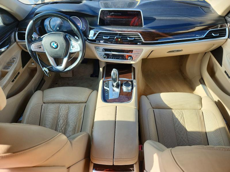 2016 BMW 7er VIN WBA7E2C59GG547575 COPART salvage auction — HAIL, La - Certificate Of Title (P), sold $8,400 on 2026-07-04 (photo 8)