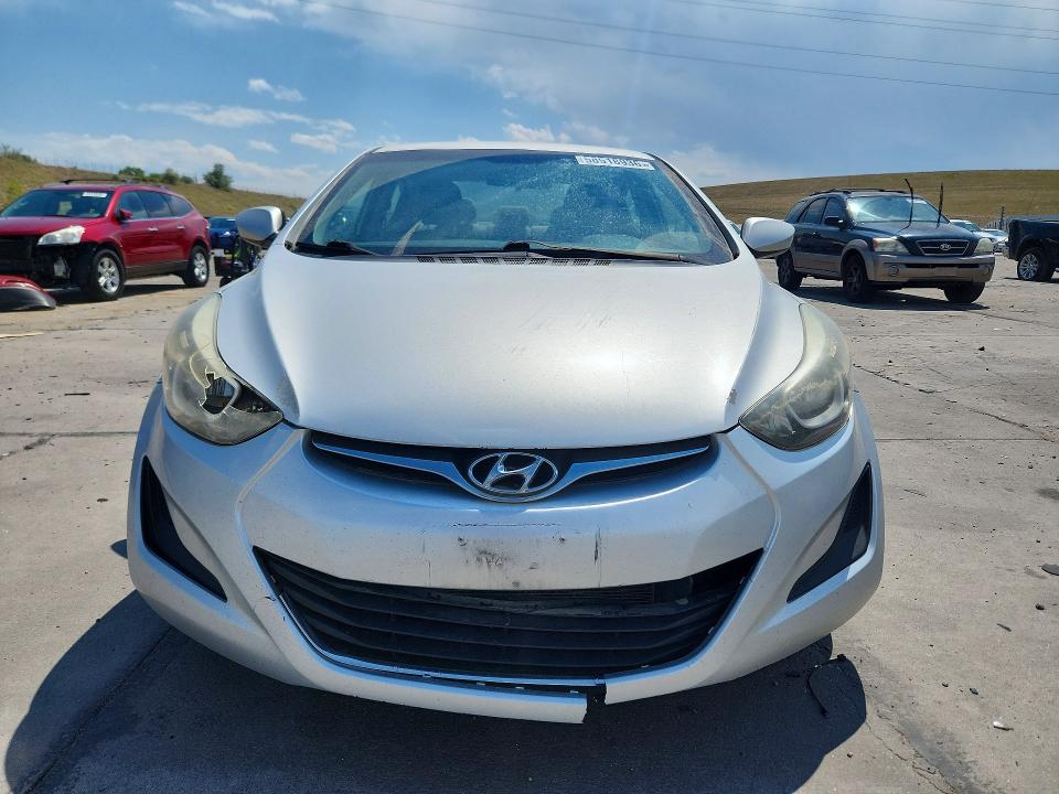 2016 Hyundai VIN 5NPDH4AE2GH725138 COPART salvage auction — FRONT END, Co - Certificate Of Title, sold $1,800 on 2026-08-03 (photo 5)