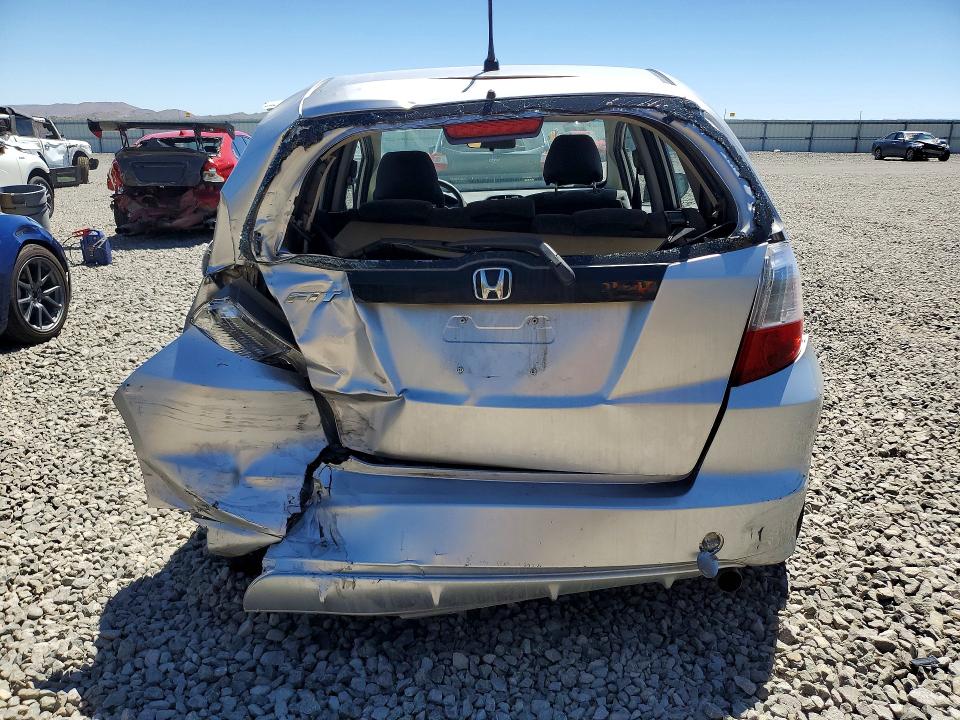 2012 Honda Fit VIN JHMGE8H38CS000915 COPART salvage auction — REAR END, Nv - Salvage Title, sold $200 on 2026-07-09 (photo 6)