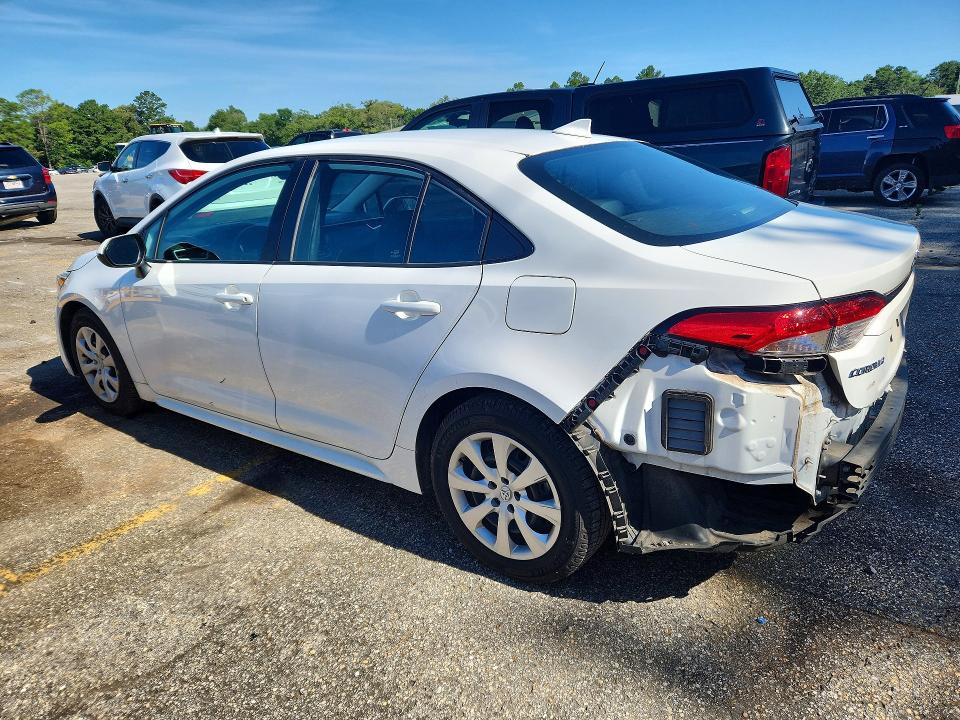 2021 Toyota Corolla VIN 5YFEPMAE0MP156909 COPART salvage auction — REAR END, AL - CERT OF TITLE-SALVAGE TITLE, sold $6,600 on 2026-07-27 (photo 2)