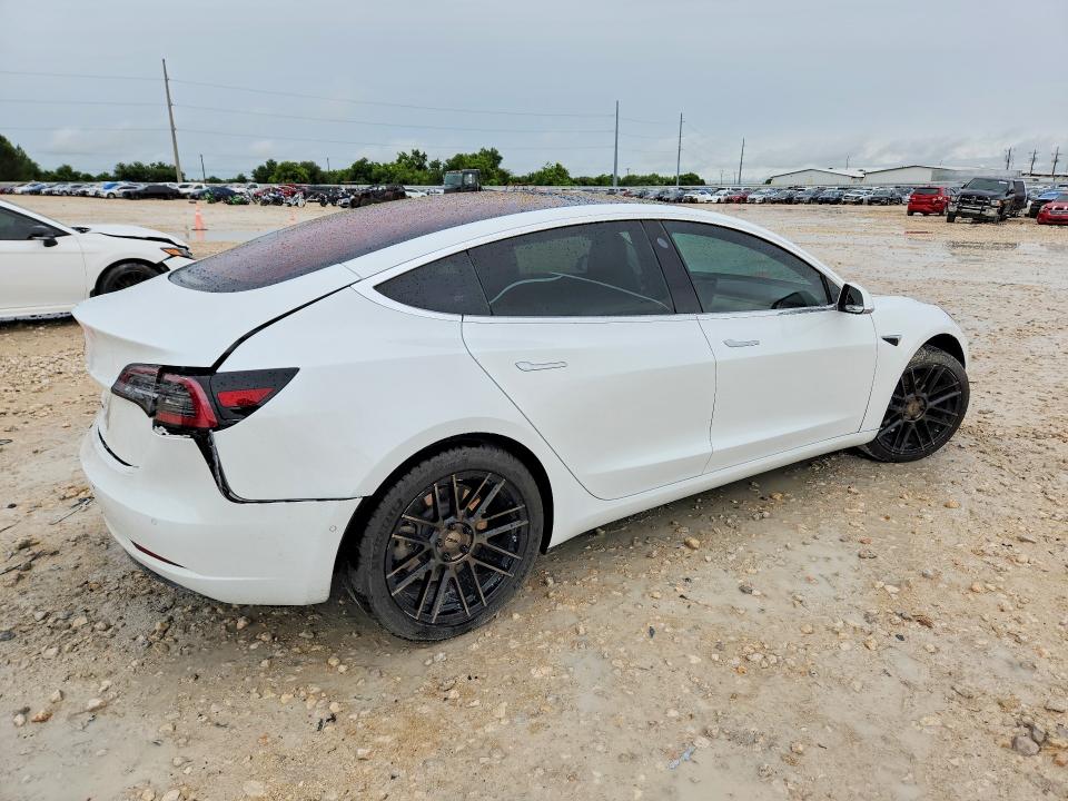 2018 Tesla VIN 5YJ3E1EA2JF035258 COPART salvage auction — REAR END, Tx - Salvage Vehicle Title, sold $4,250 on 2026-07-02 (photo 3)