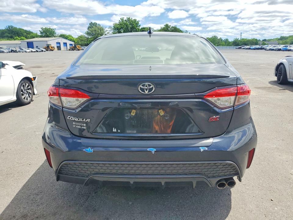 2022 Toyota Corolla VIN JTDS4MCE1NJ096072 COPART salvage auction — FRONT END, NJ - CERT OF TITLE-SALVAGE, sold $3,500 on 2026-07-23 (photo 6)