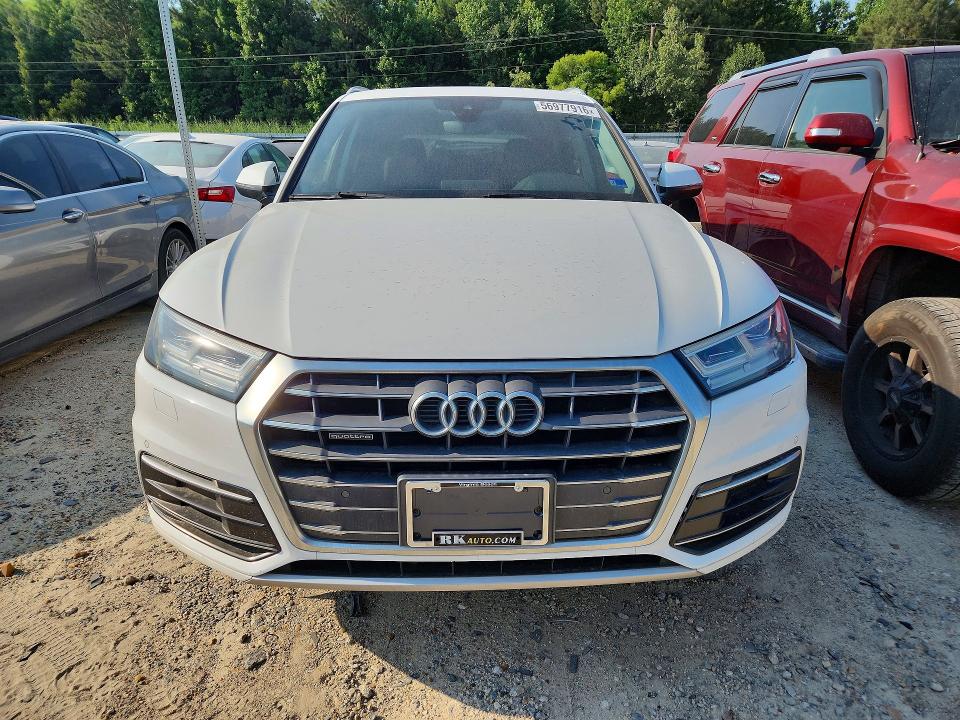 2018 Audi VIN WA1BNAFY2J2003480 COPART salvage auction — FRONT END, Va - Certificate Of Title, sold $375 on 2026-07-28 (photo 5)