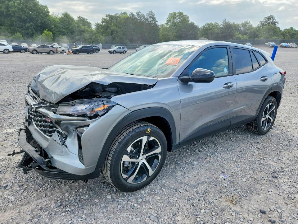 2025 Chevrolet Trax VIN KL77LGEP8SC042046 COPART salvage auction — FRONT END, TN - SALVAGE CERTIFICATE, sold $4,750 on 2026-07-30 (photo 1)