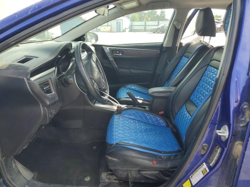 2016 Toyota Corolla VIN 5YFBURHE2GP447639 COPART salvage auction — FRONT END, ID - SALVAGE CERTIFICATE OF TITLE, sold $2,250 on 2026-07-30 (photo 7)