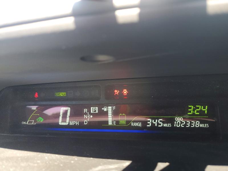 2014 Toyota Prius VIN JTDZN3EU8E3304544 COPART salvage auction — SIDE, Sc - Salvage Title, sold $3,800 on 2026-07-14 (photo 9)