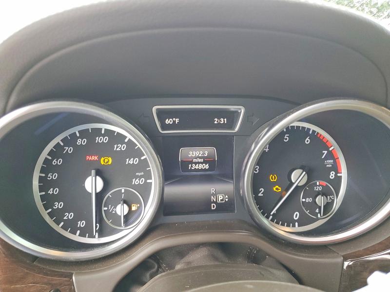 2014 Mercedes-benz Gl-klasse VIN 4JGDF7CE8EA324634 COPART salvage auction — MINOR DENT/SCRATCHES, Wa - Vehicle Cert Of Ownership-Titl, sold $4,200 on 2026-07-02 (photo 9)