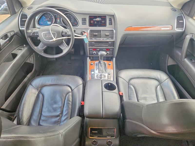 2014 Audi Q7 VIN WA1VGCFE5ED009731 COPART salvage auction — FRONT END, Ab - Oop - Active, sold $3,650 on 2026-07-07 (photo 8)