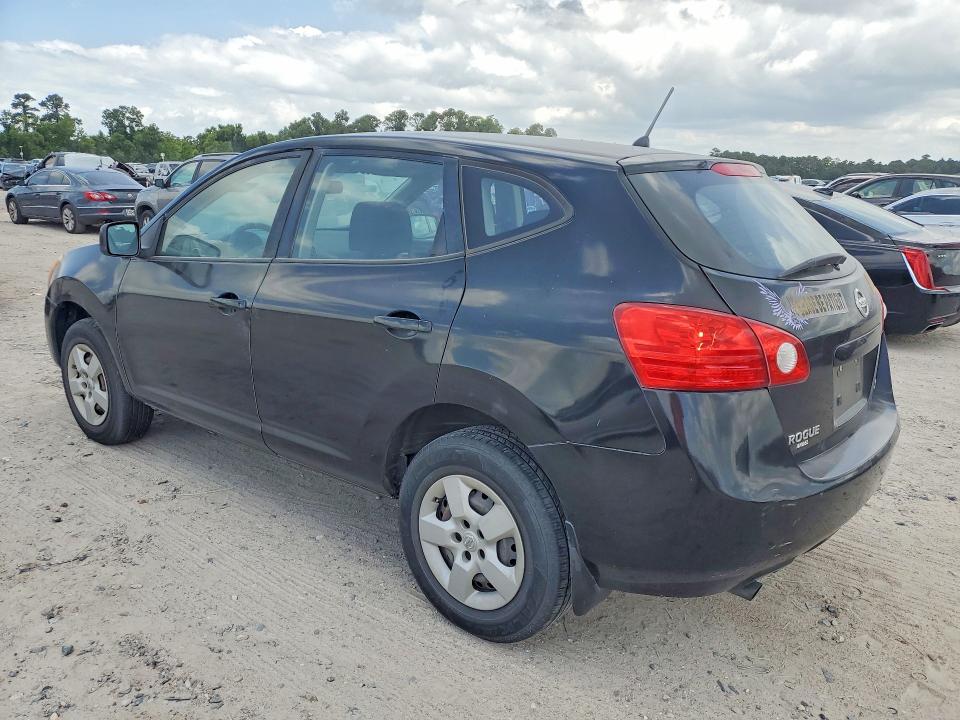 2009 Nissan Rogue sport VIN JN8AS58V79W449010 COPART salvage auction — DAMAGE HISTORY, Tx - Certificate Of Title, sold $650 on 2026-07-10 (photo 2)