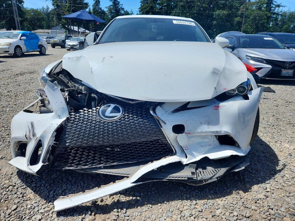 2016 Lexus Is VIN JTHBA1D28G5024159 COPART salvage auction — FRONT END, Wa - Bill Of Sale, sold $2,200 on 2026-07-17 (photo 5)