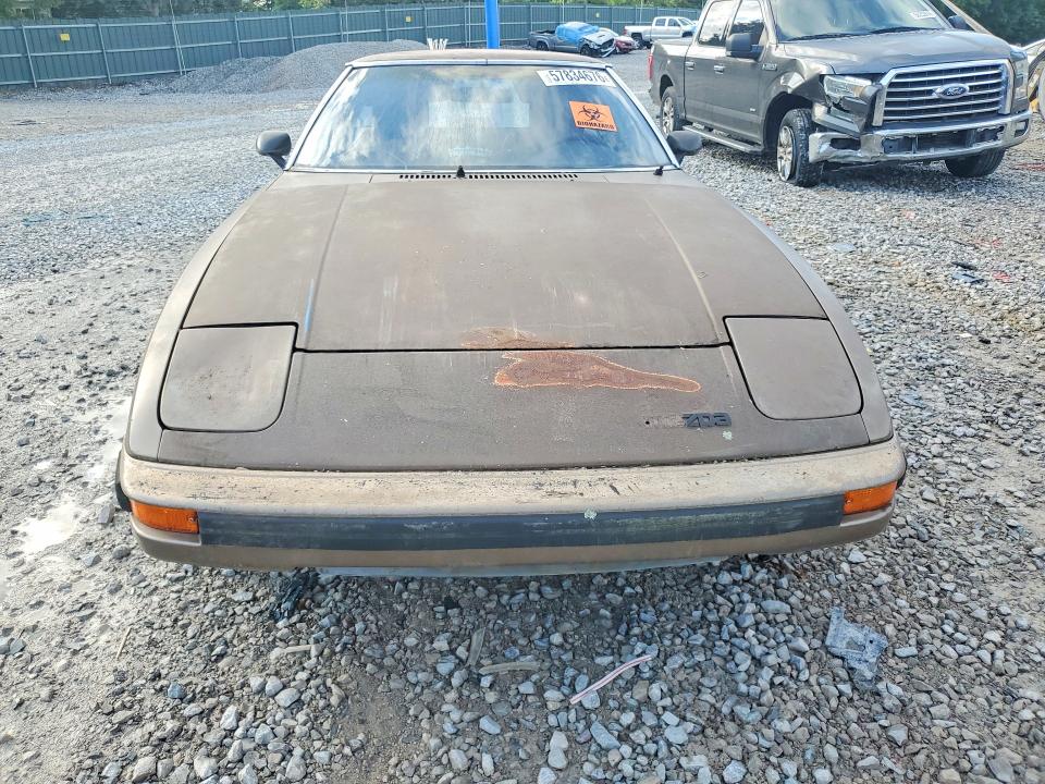 1985 Mazda Rx-7 VIN JM1FB3316F0865557 COPART salvage auction — FRONT END, Tn - Certificate Of Title, sold $700 on 2026-07-02 (photo 5)