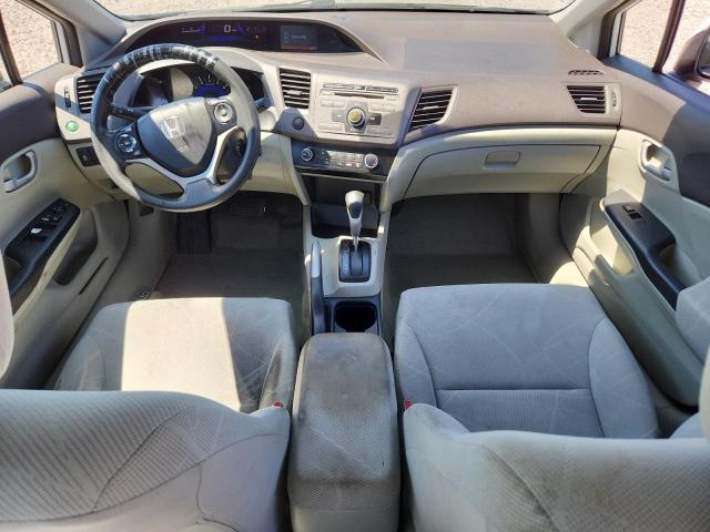 2012 Honda Civic VIN 2HGFB2F5XCH316221 COPART salvage auction — SIDE, Nc - Salvage Certificate Of Title, sold $575 on 2026-07-28 (photo 8)